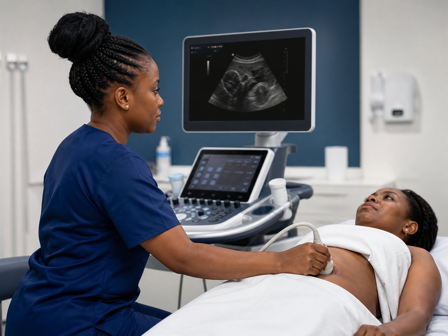 Examen d’échographie abdominale